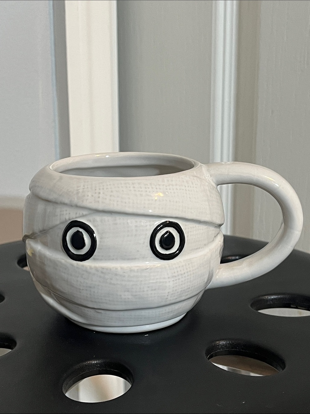 Halloween Mummy Ceramic Mug | Dimensional Eyes | NEW